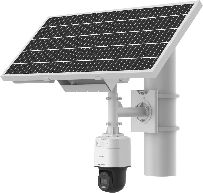 Hikvision 4MP ColorVu  Solar-powered Security PT Camera Setup