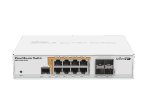 MikroTik CRS112-8P-4S-IN Switch