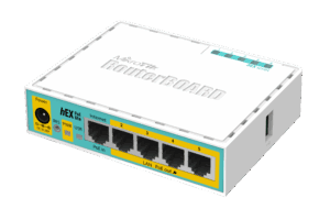 MikroTik hEX PoE lite Ethernet Router