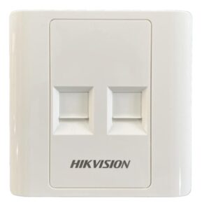 Hikvision 2-port Faceplate (DS-1FPA2)