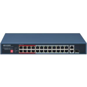 Hikvision 24 Port Fast Ethernet Unmanaged POE Switch DS-3E0326P-E/M(C)