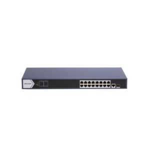 Hikvision 16 Port Gigabit Unmanaged POE Switch DS-3E0518P-E(B)