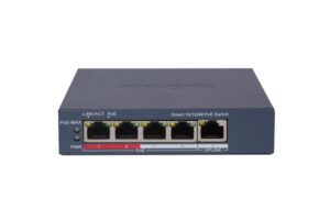 Hikvision 4 Port Fast Ethernet Smart POE Switch DS-3E1105P-EI