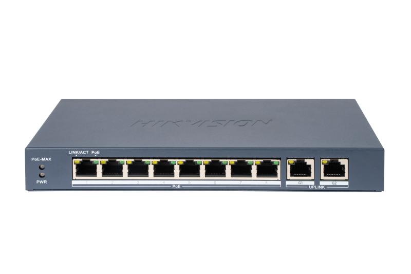 Hikvision 8 Port Fast Ethernet Smart POE Switch DS-3E1310P-EI(B)