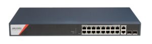Hikvision 16 Port Gigabit Smart POE Switch DS-3E1520HP-SI-16P2T2F