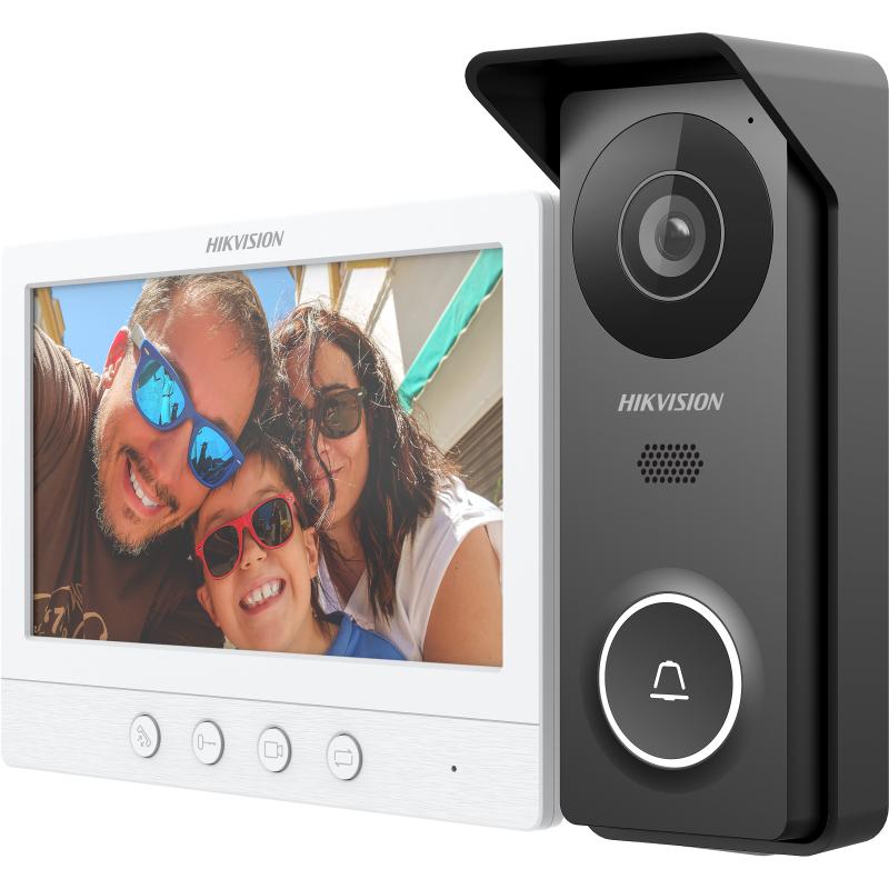 Hikvision 4-Wire HD Video Intercom Kit DS-KIS213(B) - Image 2