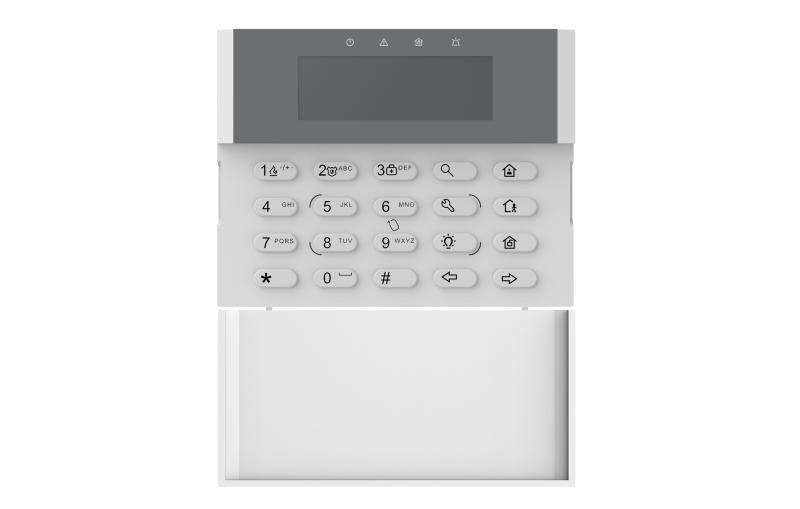 Hikvision Wired LCD Keypad DS-PK1-LRT-HWE - Image 2