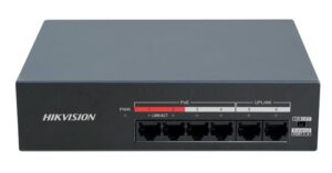 Hikvision 4 Port Fast Ethernet Unmanaged POE Switch DS-XS06-P